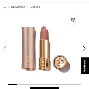 L’absolu rouge intimate soft matte lipstick